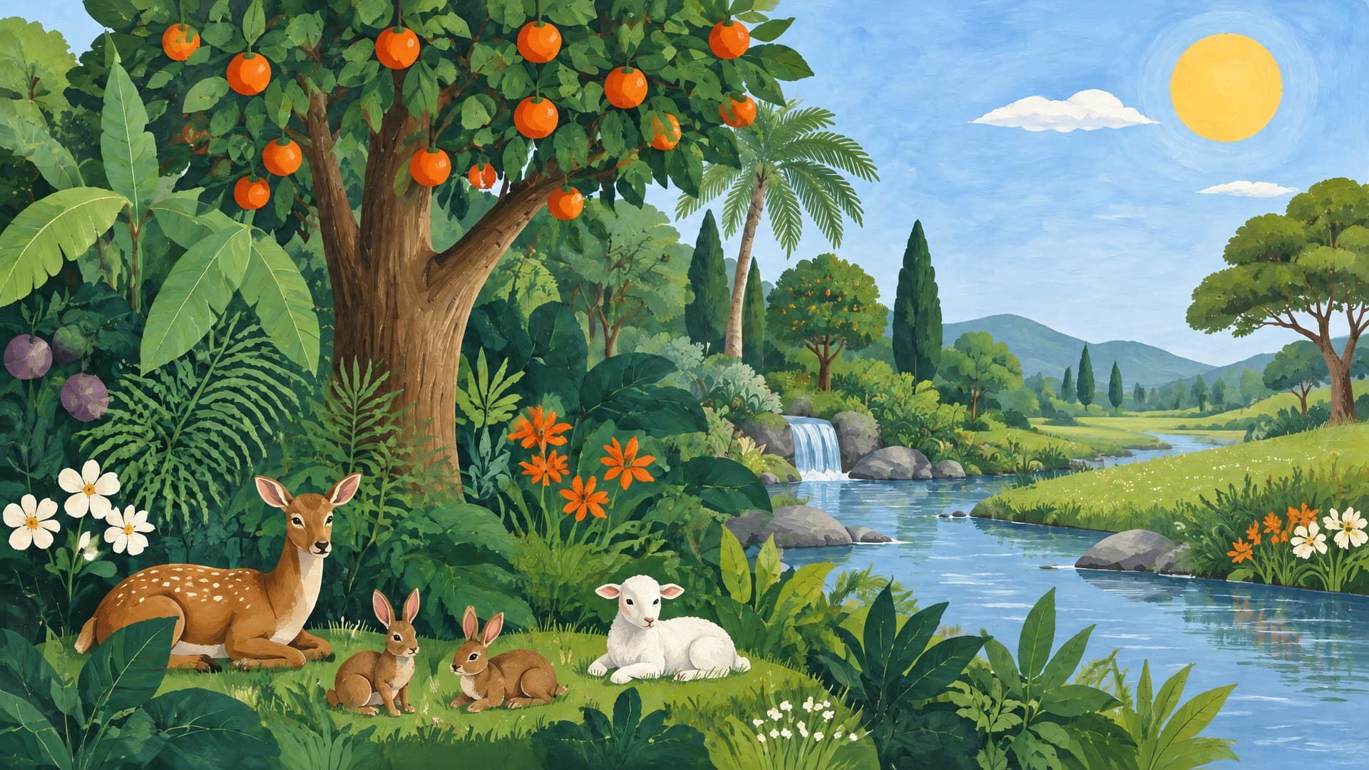 Long Ago, Within a Garden