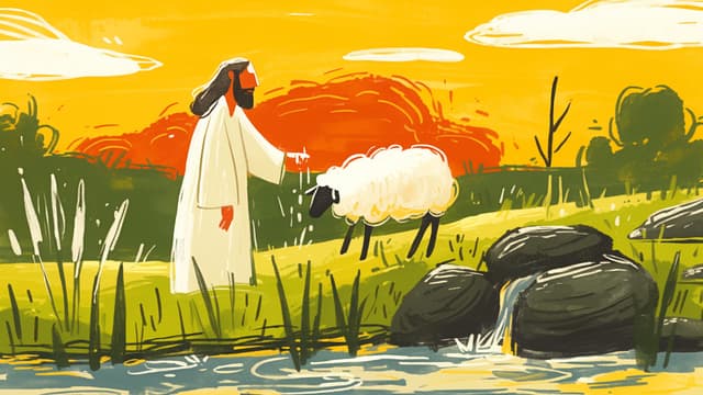 My Shepherd Will Supply My Need - segment image